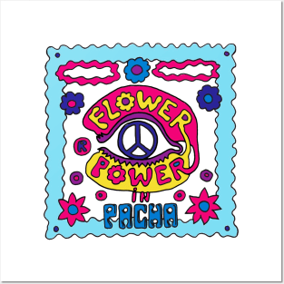 Flower Power - Ibiza party Posters and Art